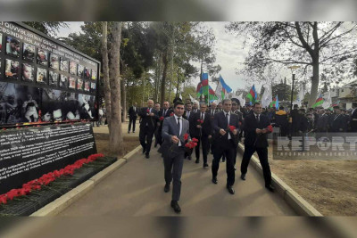 Raket atəşinin üçüncü ildönümü ilə əlaqədar yürüş keçirilib