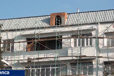 Bir sıra binalarda təmir işləri aparılır