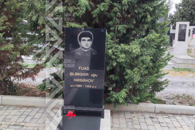Şəhid Fuad Həsənovun mövlududur