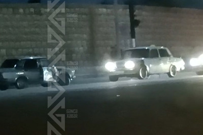 İki avtomobil toqquşub