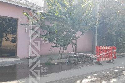 Bir müddətdir baş vermiş kommunal qəza aradan qaldırılmayıb
