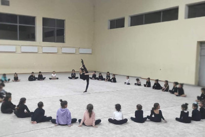Gimnastika üzrə nümunəvi çıxışlar təşkil olunub