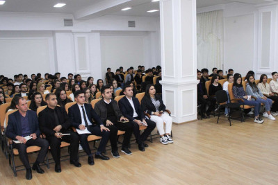 ADAU-nun tələbələrinə universitetdəki yeniliklər barədə məlumat verilib