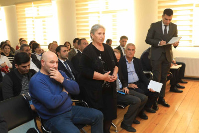 7 nömrəli tam orta məktəbdə vətəndaş qəbulu baş tutub