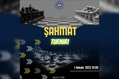 ADAU tələbələri üçün şahmat turniri təşkil olunacaq