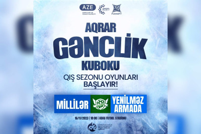 "Aqrar Gənclik - Qış Kuboku" adlı turnir start götürür