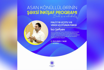 “Maliyyə uçotu və vergi uçotunun fərqi” mövzusunda təlim keçiriləcək