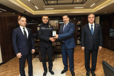 Polis əməkdaşlarımıza “İgidliyə görə” medalı təqdim edilib