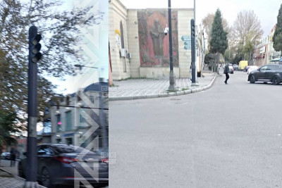 Şəhərin mərkəzində dörd işıqfor çalışmır