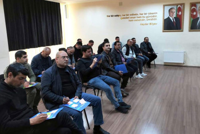 Gömrük işçiləri üçün təlim keçirilib