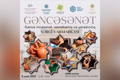 İncəsənətə marağı olanlar üçün sərgi-yarmarka keçiriləcək