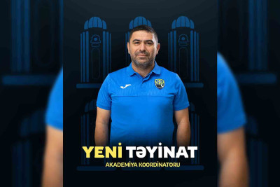 Futbol Akademiyasına yeni koordinator təyin edilib