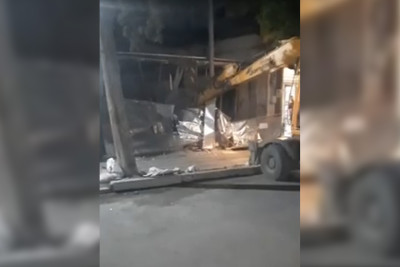 Növbəti qanunsuz tikili FHN əməkdaşları tərəfindən sökülüb
