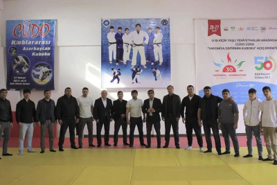 Cüdo üzrə yeni məşq zalının açılışı olub