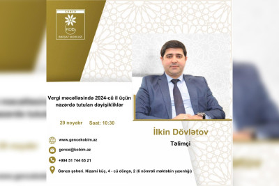 KOBİM növbəti ödənişsiz təlimini keçirəcək