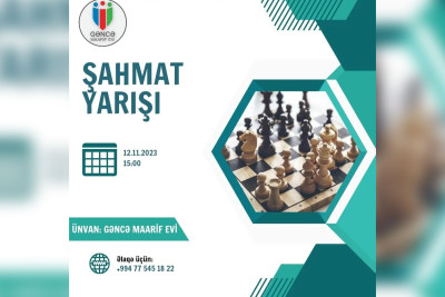 Konstitusiya Günü münasibətilə şahmat turniri baş tutacaq