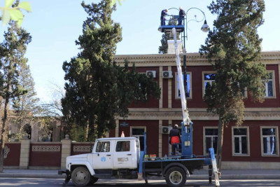 Kompleks abadlıq-quruculuq işləri təşkil olunub