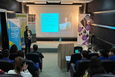 Gənclər üçün təqaüd proqramı mövzusunda təqdimat keçirilib