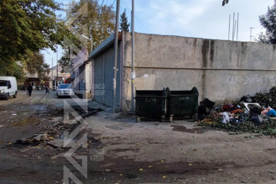 Şəhərin iki küçəsində su borusu partlayıb