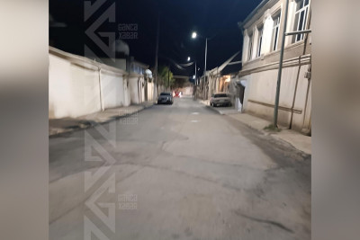 Ağamirzə Əhmədov küçəsi işıqlandırılıb