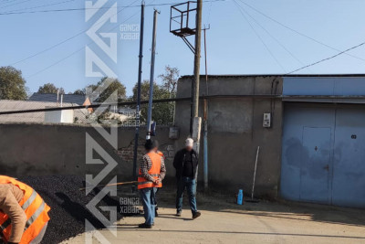 Şəhərimizdə yol infrastrukturu işləri davam edir