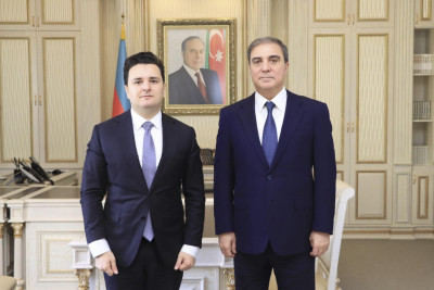 Şəhər başçısı Ramil Qasımov ilə görüşüb