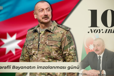 Bu gün İkinci Qarabağ müharibəsinə son qoyan üçtərəfli Bəyanatın imzalandığı gündür