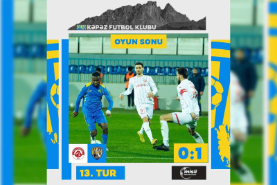 “Sarı-göylər” rəqibinə qalib gəliblər
