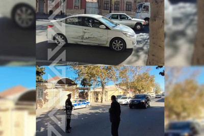 Qaydanı pozan sürücü qəza törədib