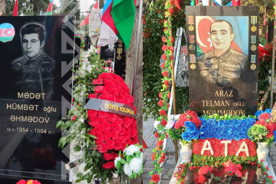 Şəhid Araz Məmmədov və Mədət Əhmədovun mövlududur