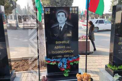 Şəhid Bəhruz İsgəndərovun mövlududur