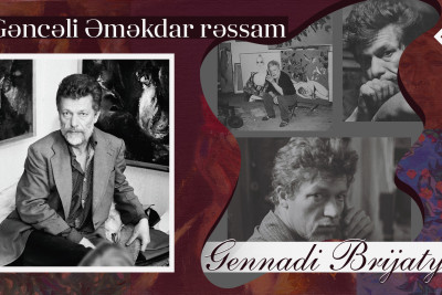 Gəncəli Əməkdar rəssam Gennadi Brijatyuk