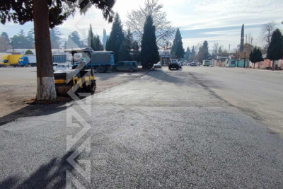 Şəhərin daha bir küçəsinə yol infrastrukturu salınıb