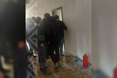 ATU-da sinif otağında yanğın olub