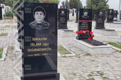 Şəhid İbrahim İsgəndərovun mövlududur