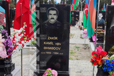Şəhid Zakir Əhmədovun mövlududur