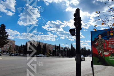 Şəhərin iki ərazisində işıqfor işləmir