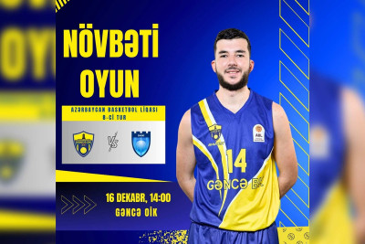 Basketbol komandamız ilin sonuncu oyununu keçirəcək