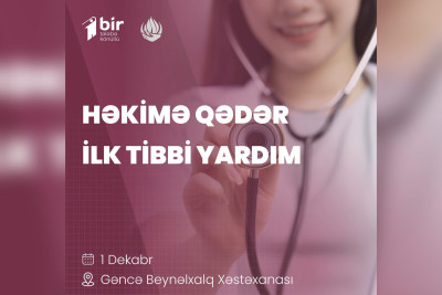 GDU tələbələri üçün ilk tibbi yardım üzrə təlim keçiriləcək