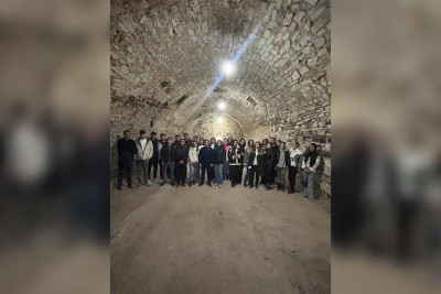 GDU-nun tələbələri “Yeraltı şəhər”də olublar