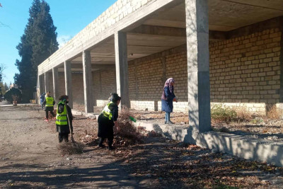 Şəhərin iki küçəsində abadlıq işləri görülüb