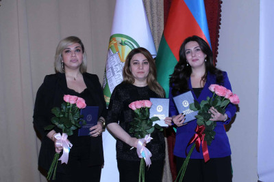 ADAU-nun üç əməkdaşı elmi ada layiq görülüb