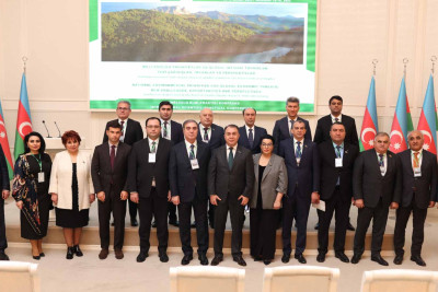 Ekologiya mövzusunda beynəlxalq elmi-praktik konfrans baş tutub