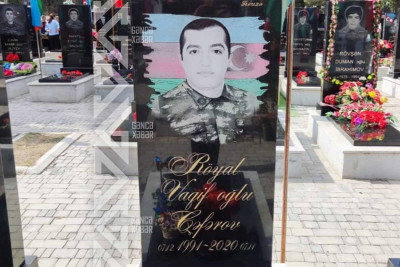 Şəhid Röyal Cəfərovun mövlududur