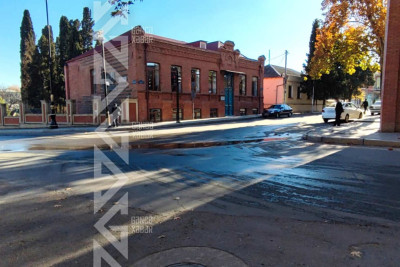 Dördyol kəsişməsində kommunal qəza qeydə alınıb