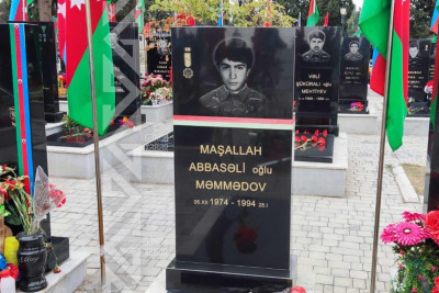 Şəhid Maşallah Məmmədovun mövlududur