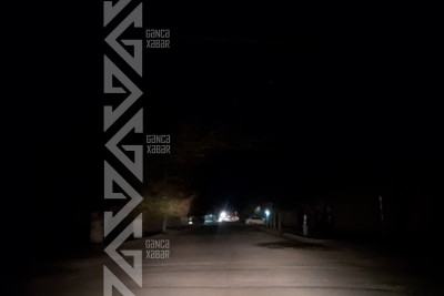 Şəhərin daha bir küçəsini qaranlıq bürüyüb