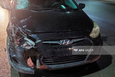 Yolu keçmək istəyən 48 yaşlı qadını maşın vurub