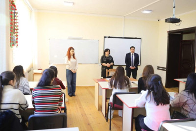 GDU-nun tələbələri ilə görüş keçirilib