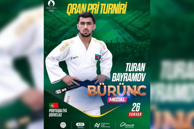 Cüdoçumuz Qran Pri turnirində bürünc medal qazanıb